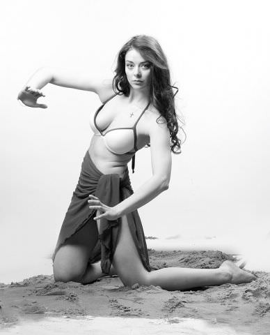 Марина Александрова фото на песке