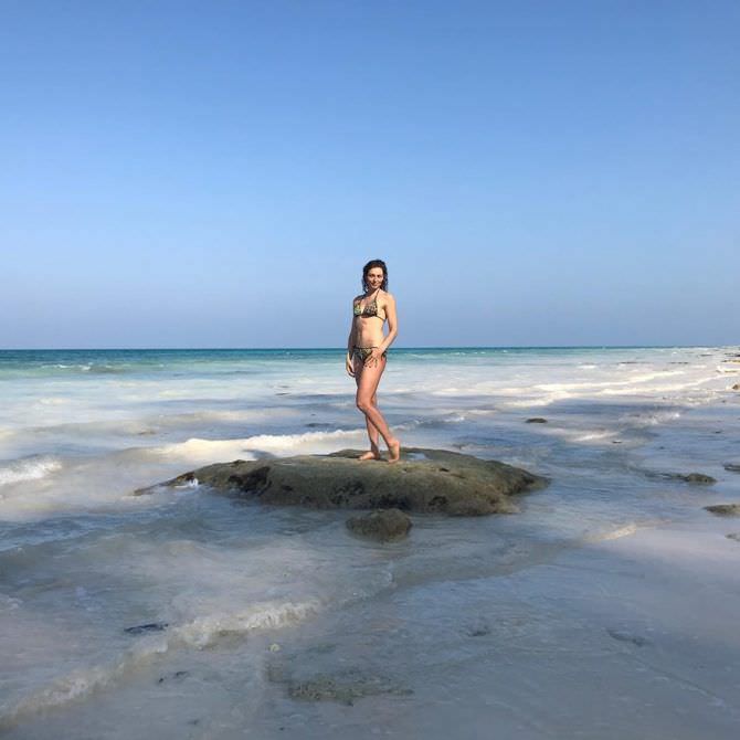 Марина Казанкова фото на пляже в инстаграм